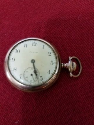 Elgin Pocket Watch 17j - Approx.  1907 - 8 - Vintage - Grade 335