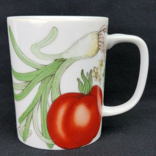 Variations By Fitz And Floyd Inc Vegetable Design Mugs Made In Japan,  1981