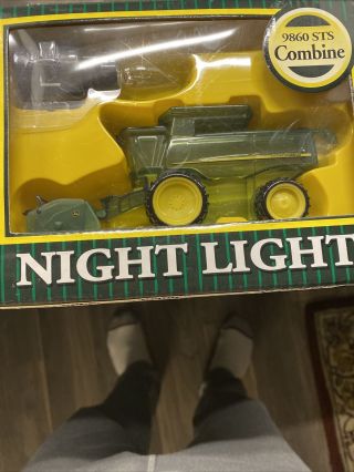 John Deere 9860 Combine Green Night Light Special Edition Nightlight Nib