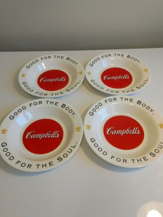 Arcopal Set of 4 Campbell ' s Soup Bowls 