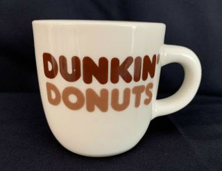 Vintage Rego Dunkin Donuts Coffee Cup Mug Restaurant Ware