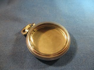 Watchmaker Estate Vintage Keystone 16s Lever Set Base Metal Pocket Watch Case Of
