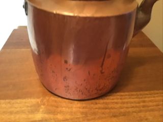 Antique Copper 8 Cup Copper Tea Pot Kettle 3