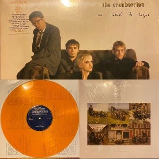 The Cranberries - No Need To Argue Gold Orange Colored Vinyl