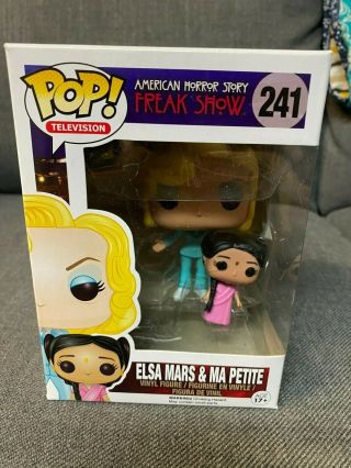 Funko Pop 241 American Horror Story Season 4 Freak Show Elsa Mars & Ma Petite