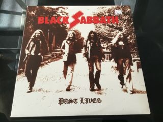 Black Sabbath “past Lives” 2x Lp W/poster & Book Italy Import 2002 1st Pressing
