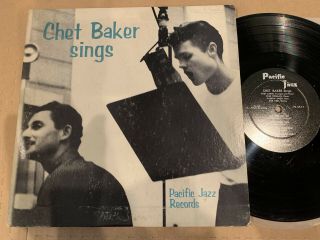 Chet Baker Sings Pacific Jazz Records 10”