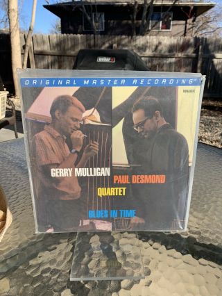 Gerry Mulligan Paul Desmond Quartet/ Blues In Time Lp/ Mfsl