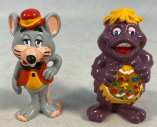 1983 Vintage Chuck E.  Cheese Pizza Time Theater Mr.  Munch & Chuck E Cheese Figs