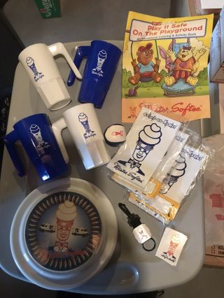 Mr Softee Mister Ice Cream Collectibles Frisbee Mugs Magnets Advertising Items