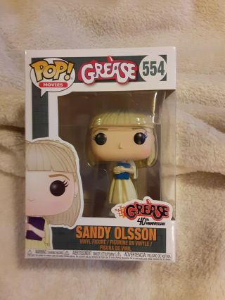 Funko Pop Movies: Grease 40th Sandy Olsson Collectible Number 554