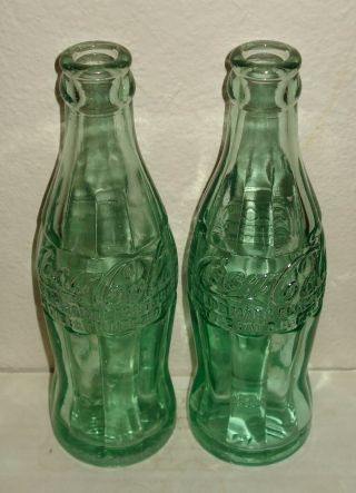Two 1923 Coca - Cola Coke Bottles - Columbus & Cincinnati,  Oh