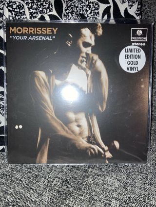 Morrissey - Your Arsenal - Hmv Uk Exclusive Gold Vinyl Lp - Never Played