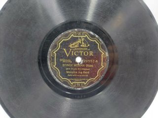 Blues Memphis Jug Band 1st Record Vic 20552 Stingy Woman Sun Brimmer G/G, 2