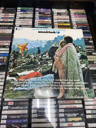 Various - Woodstock - Music From The Soundtrack And More - 3 Lp Set