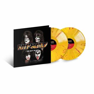 Kissworld The Best Of Kiss Exclusive Limited Edition Yellow & Red 2x Vinyl Lp