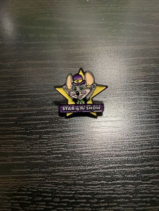 Chuck E.  Cheese’s Star Of The Show Pin
