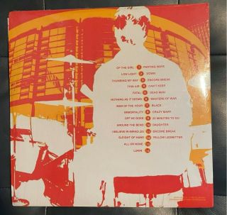 Pearl Jam - Oct.  22,  2003 Live At Benaroya Hall (3xLP Orange Vinyl) VG,  /VG, 2