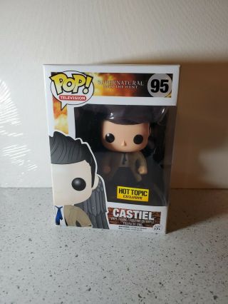 Funko Pop Hot Topic Exclusive Supernatural Castiel With Wings 95