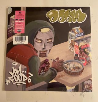 MF DOOM MM.  FOOD Exclusive Pink & Green Colored Vinyl & 2LP 2