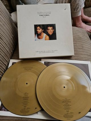 Wham ‘the Final’ Box Set 2 X Gold Lp & Very Low Number 650
