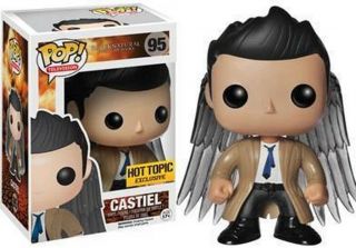 Funko Pop Castiel With Wings Hot Topic Exclusive Supernatural 95