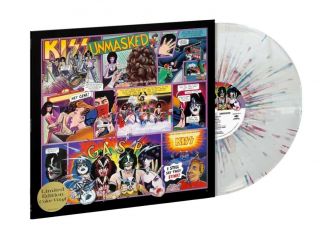 Kiss Unmasked Exclusive Limited Edition Splatter Color Vinyl Lp Rare