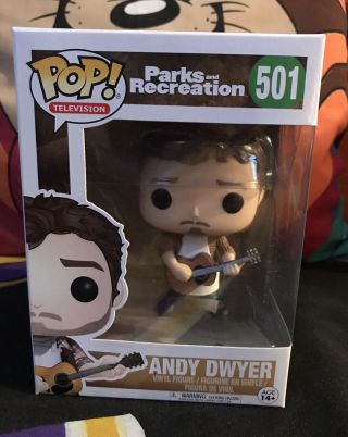Funko Pop Andy Dwyer Parks And Recreation 501