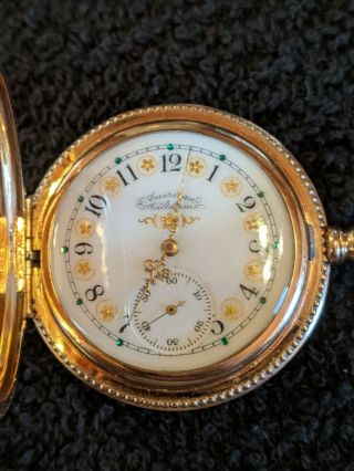 Very Rare 1898 Fancy Waltham Ladies Pocket Watch Model 1890 Size 6s