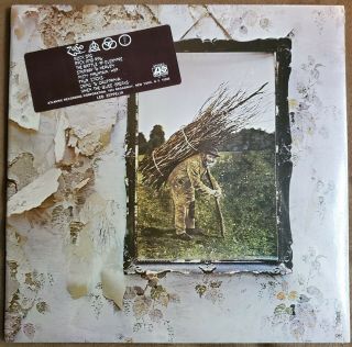 Led Zeppelin - Iv - Zoso - Sd 7208 - Crc (early Pressing W/ Hype) Zoso