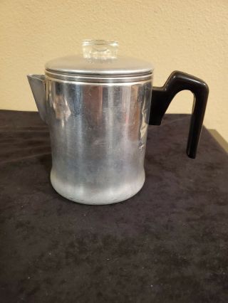 Vintage 5 Cup Aluminum Percolator