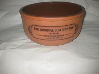 The Clay Hot Pot Henry Watson Pottery England
