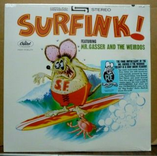 Surfink Mr.  Gasser And The Weirdos Limited Edition Lp Rsd Oop Surf