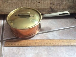 Vintage Small Copper Sauce Pan ? With Lid