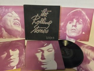 Rolling Stones Decca Nm 5lp Glitter Box Rs 30.  001/005 France