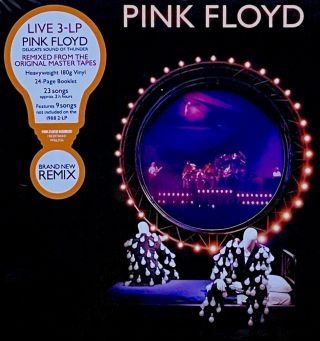2020 Pink Floyd Live Album Delicate Sound Thunder Remix 180g Vinyl 3 - Lp Box