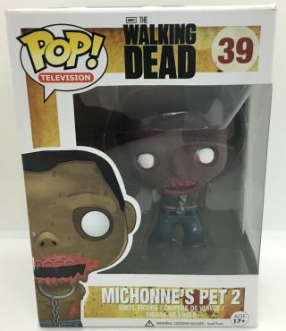 Funko Pop Michonne’s Pet 2 39 The Walking Dead Figure Retired Vaulted