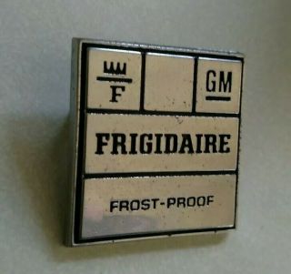 Vintage 1970s? Gm Frigidaire Refrigerator Logo Emblem Replacement Part