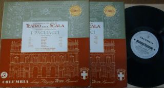 Leoncavallo I Pagliacci - Verdi Choruses - Matacic / Columbia Sax 2399/400 B/s