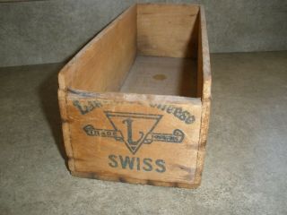 Vintage Wooden Cheese Box Kraft,  Sheffield,  Armour,  Lakeshire (YOU CHOOSE) 3