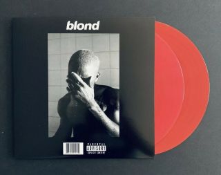 Frank Ocean Blond 2lp Red Vinyl Record -,  Limited Import Promo Rare