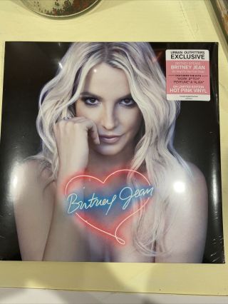 Britney Spears ‘britney Jean’ Hot Pink Vinyl Urban Outfitters Exclusive