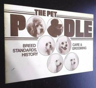 Vintage Poodle Advertisment Oster Grooming Products And Clippers 1981