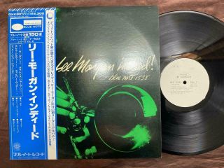 Lee Morgan Presenting Blue Note Gxk 8017 Obi Mono W.  Promo Japan Vinyl Lp