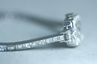 Vintage 1940s Lady ' s Tiffany & Co Platinum Diamond Wrist Watch Appraisal 3