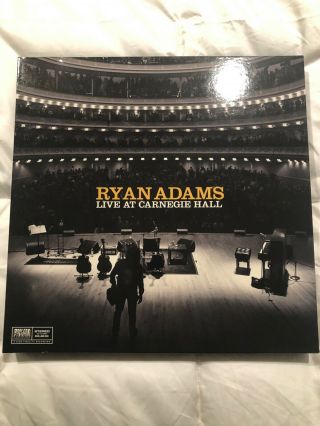 Live At Carnegie Hall [lp] By Ryan Adams (vinyl,  Apr - 2015,  6 Discs,  Blue Note.