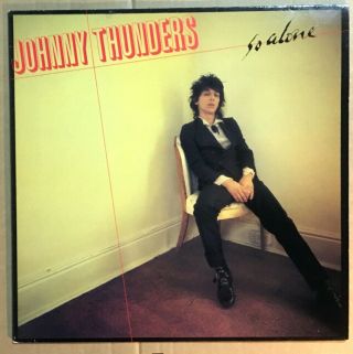Johnny Thunders So Alone Lp 1978 Uk 1st Press Ral1 York Dolls Sex Pistols