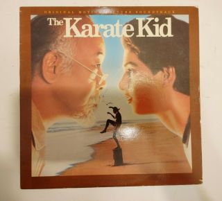 1984 The Karate Kid Soundtrack Lp Vg 422 - 822 213 - 1m - 1 Jill And Jacki In Matrix