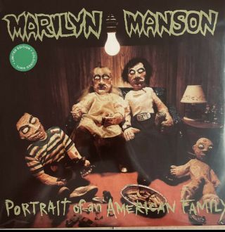 Marilyn Manson Portrait Of An American Family Green Vinyl