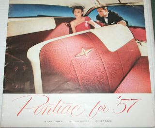 1957 Pontiac Star Chief,  Chieftain Prestige 28 Pg Sales Brochure